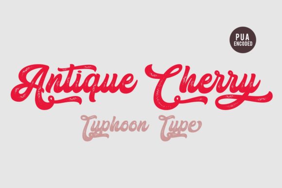 A Playful Guide to Antique Cherry Script
