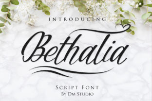 Bethalia: The Delicate Script for Distinctive Design