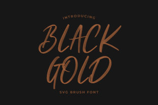 Black Gold: The Script Font for Authentic Impact