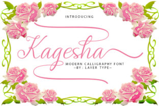Discovering Kagesha: The Delicate Script That Captures Modern Authenticity