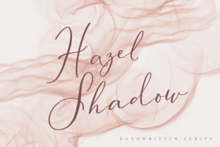 Hazel Shadow: An Elegant Calligraphy Script