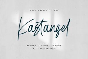 Kastangel: The Light and Casual Script for a Timeless Personal Touch