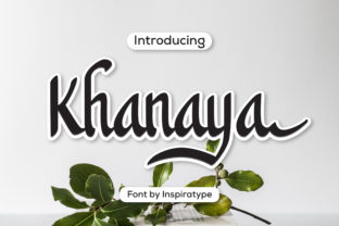Khanaya: The Bold Handmade Script for Dynamic Design