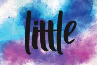 Little: A Fun and Casual Script for Authentic Crafting Designs