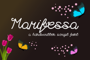 Marifessa: The Sweet & Charming Script for Artistic Design Projects