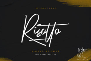 Risotto: A Bold Script for Authentic Design
