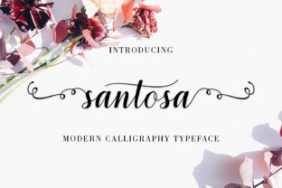 Santosa: The Elegant Script with Transformative Swashes