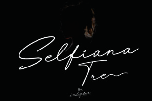 Selfiana Tre: A Modern Script Font for Disciplined Creativity