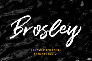 The Art of Brosley: A Contemporary Handlettered Script