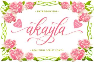The Art of Elegance in Type: Unveiling the Charm of the Akayla Font