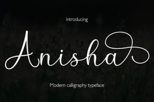 The Sweet Charm of Anisha: Your Guide to a Beautiful Calligraphic Script